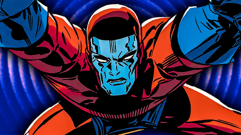 The Manhunter looking fierce