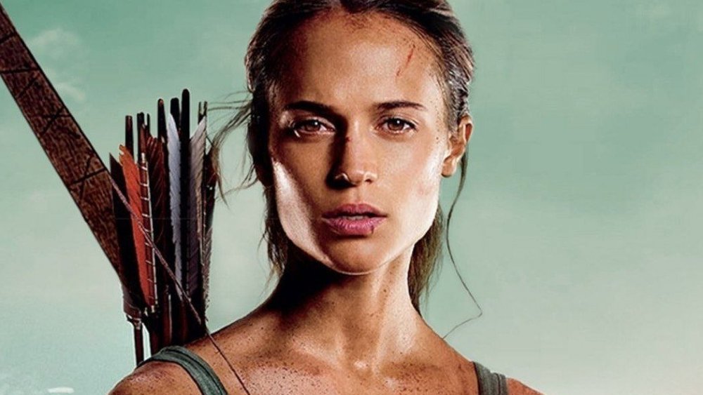 Alicia Vikander as Lara Croft in Tomb Raider