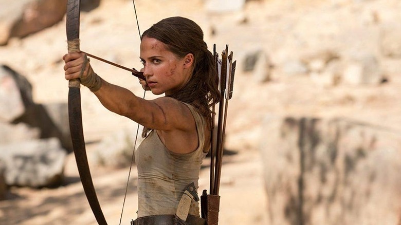 Alicia Vikander in Tomb Raider