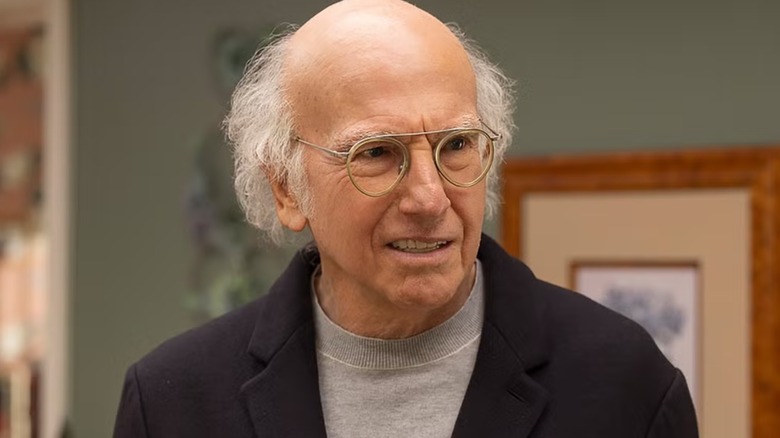Larry David talking