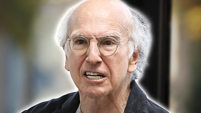 Larry David talking