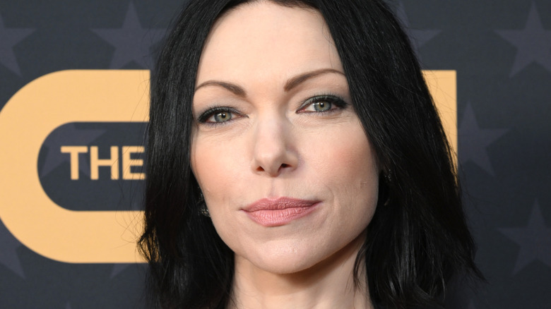 Laura Prepon not smiling