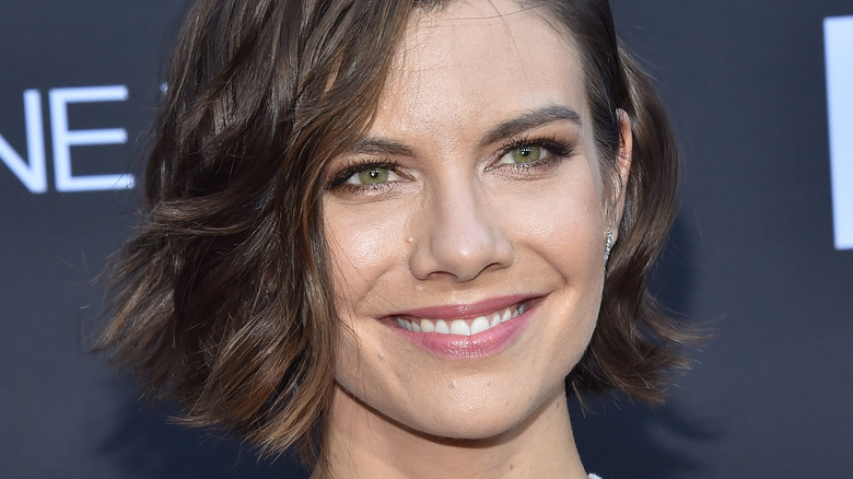 Lauren Cohan smiling