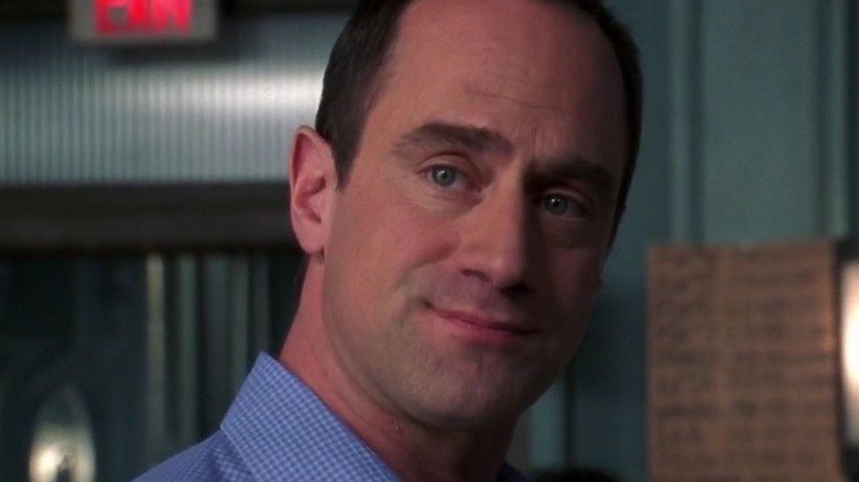 Elliot Stabler smiling