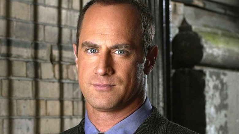 Detective Stabler in close-up