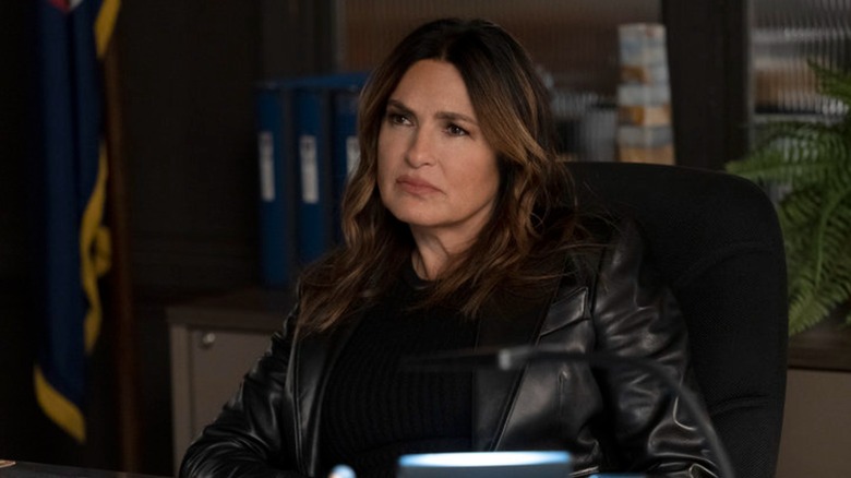 Olivia Benson sitting