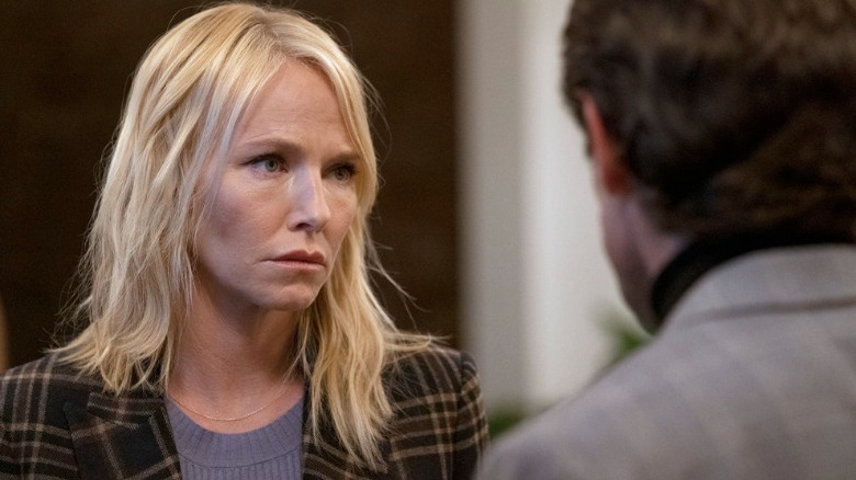 Rollins staring forward
