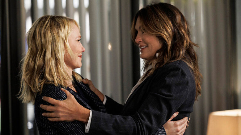 Rollins Benson embrace