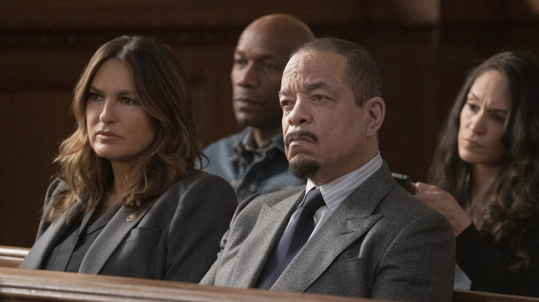 Benson and Fin in court