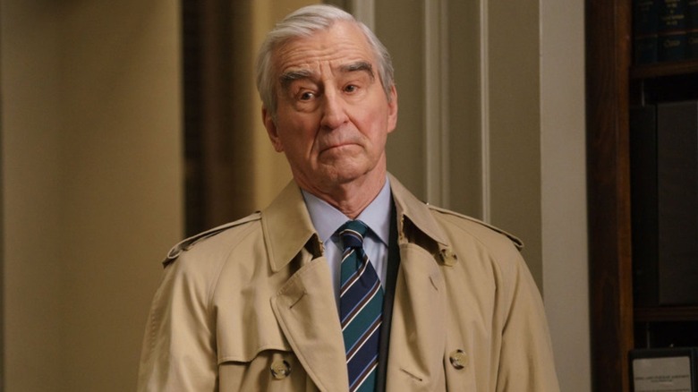 Jack McCoy frowning