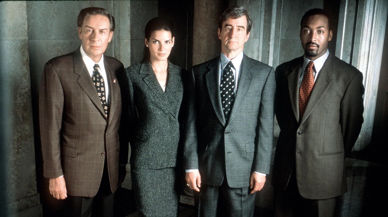 The cast of Law & Order poses