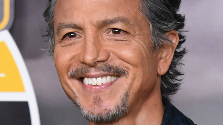 Benjamin Bratt smiles