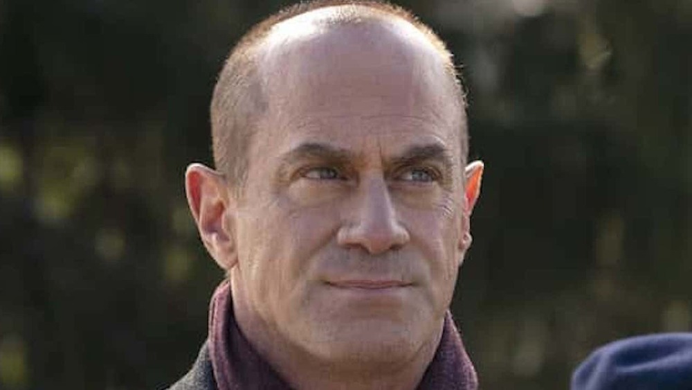 Elliot Stabler staring