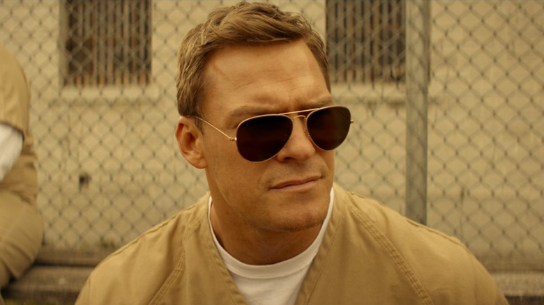 Jack Reacher wearing glasses