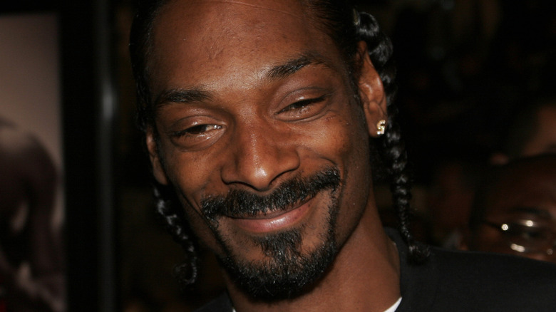 Snoop Dogg smiling