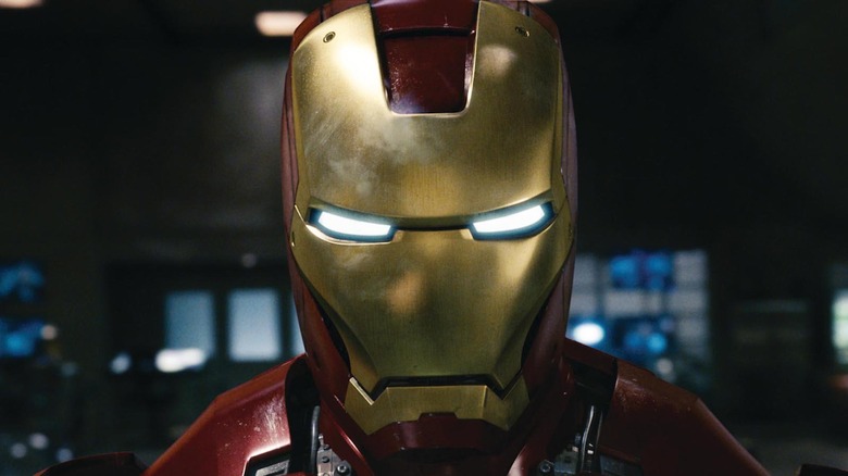 Iron Man helmet in 2008's Iron Man