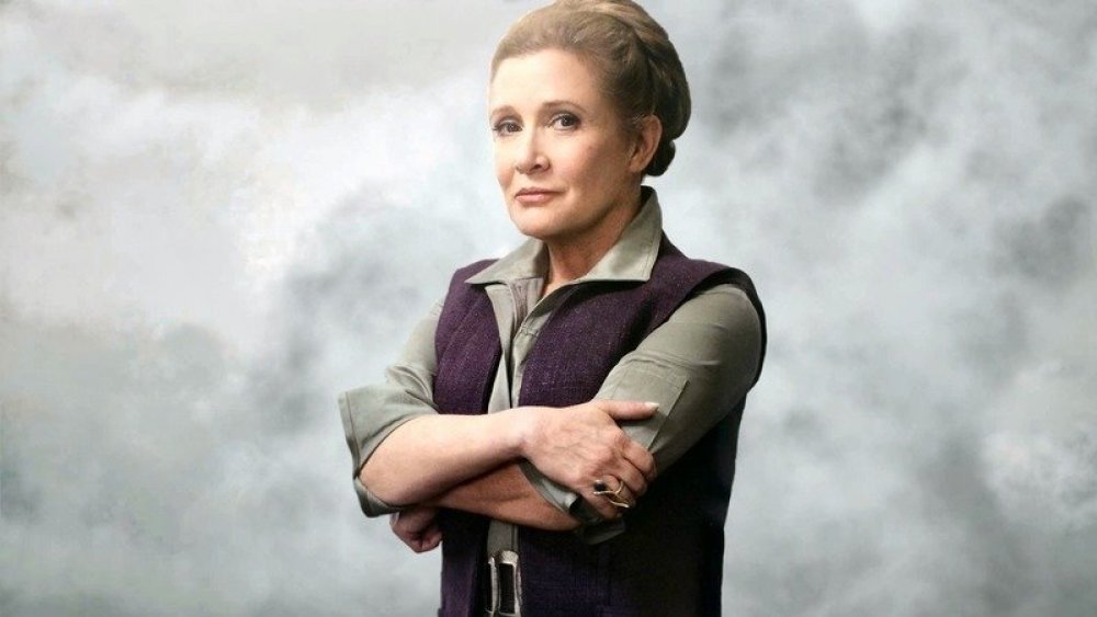 Carrie Fisher as General Leia in Star Wars