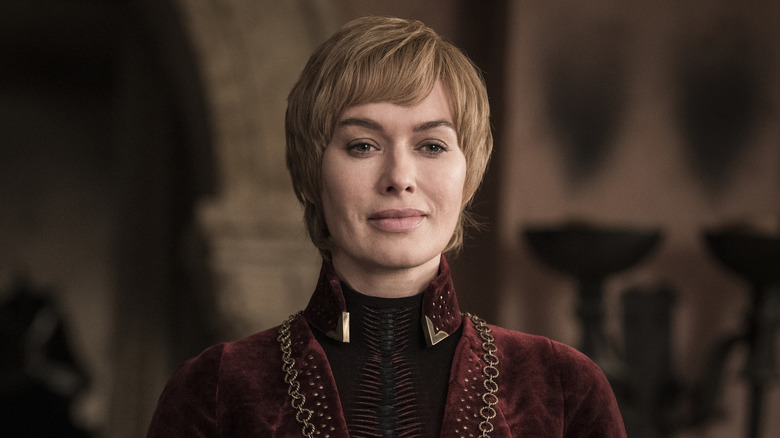 Cersei smirking