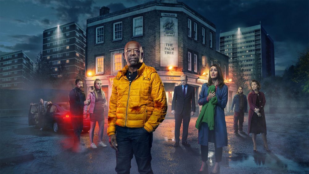 Promo image featuring the cast of Save Me Too starring Lennie James