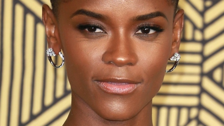 Letitia Wright at event