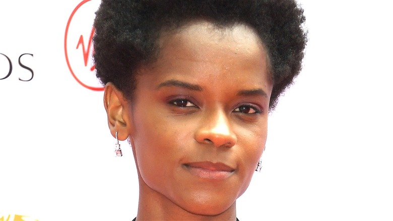 Letitia Wright posing