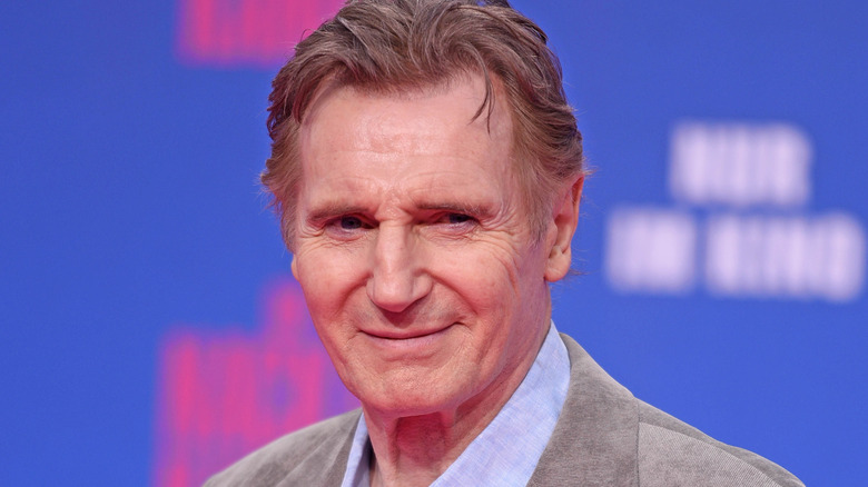 Liam Neeson at the premiere of 