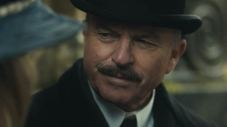 Chester Campbell smirking