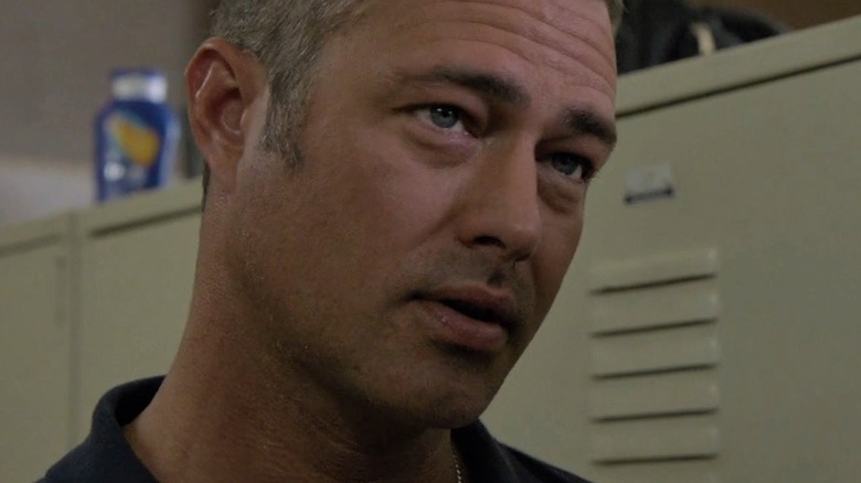 Kelly Severide looking pensive