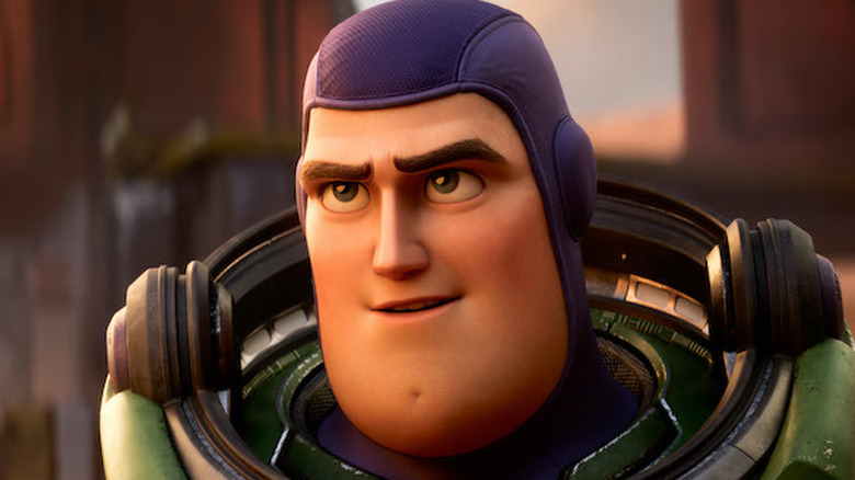 Buzz Lightyear smiling 