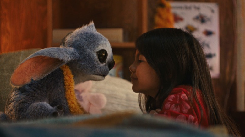Stitch and Lilo nose-to-nose (2025)