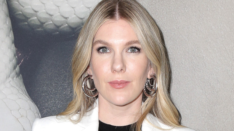 Lily Rabe smiling