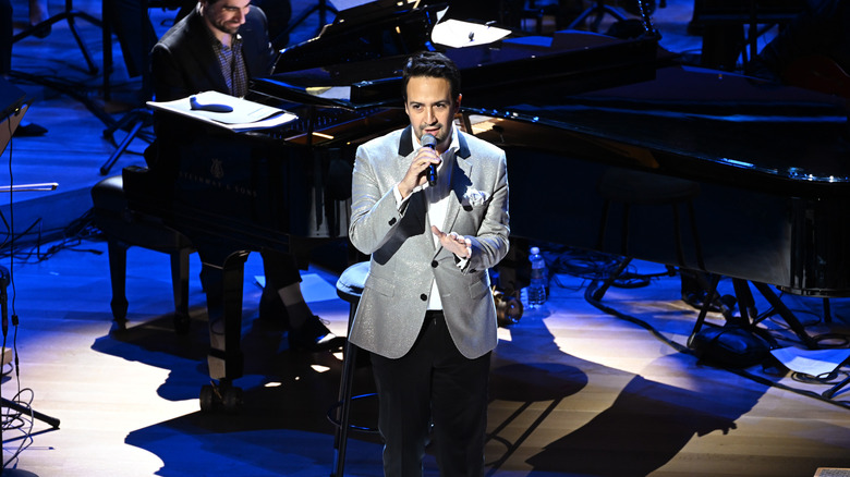 Miranda performing at New York City Center