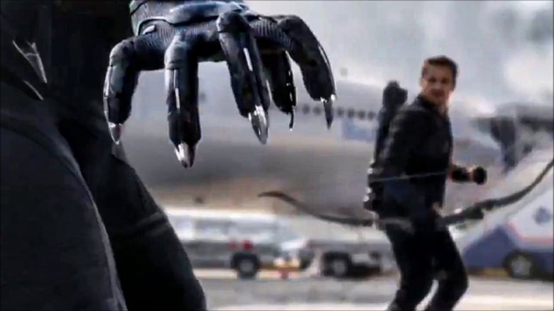 Scene from Captain America: Civil War