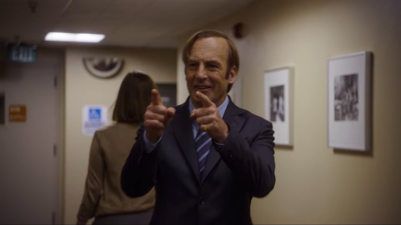 Jimmy McGill pointing