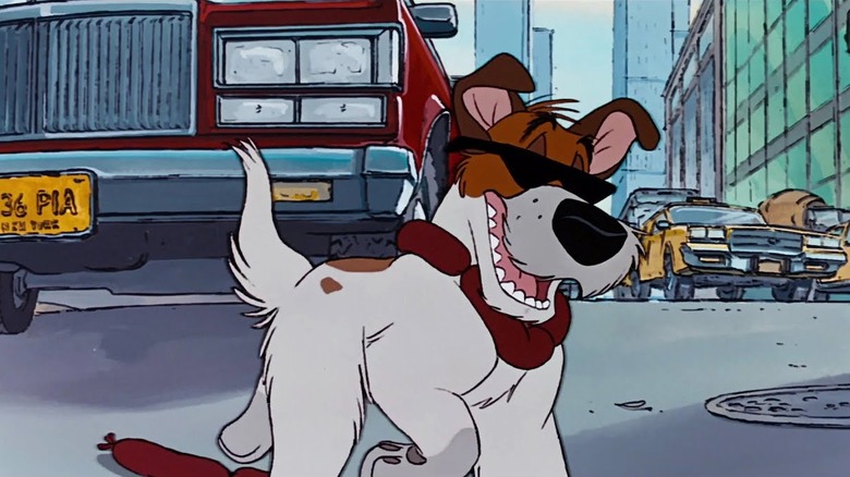 Scene from Oliver and Company