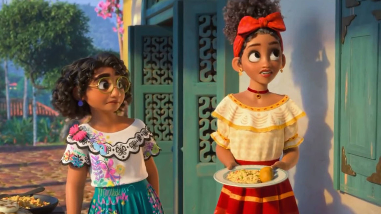 Mirabel talking to Dolores