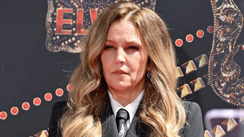 Lisa Marie Presley annoyed