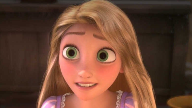 Rapunzel in a live-action movie