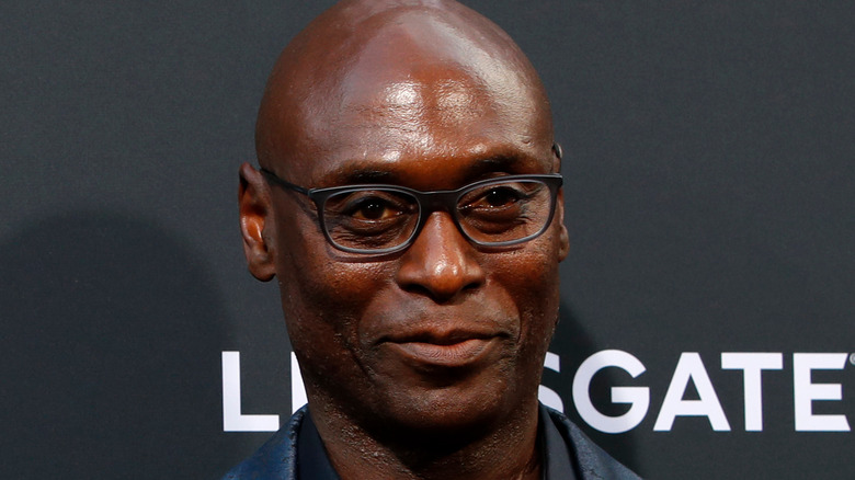 Lance Reddick at event