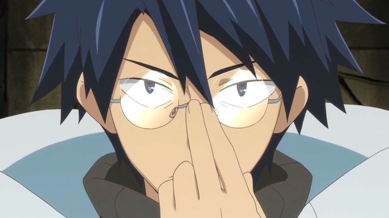 Log Horizon Shiroe Fixes Glasses