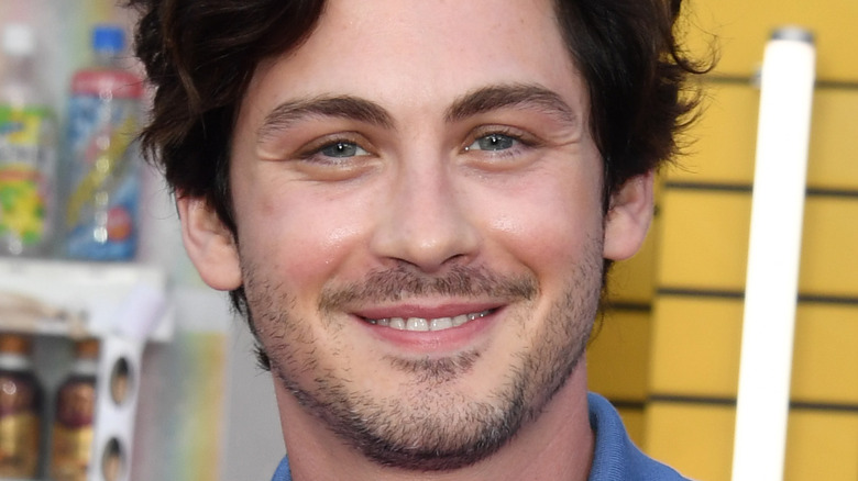 Logan Lerman at Bullet Train premiere