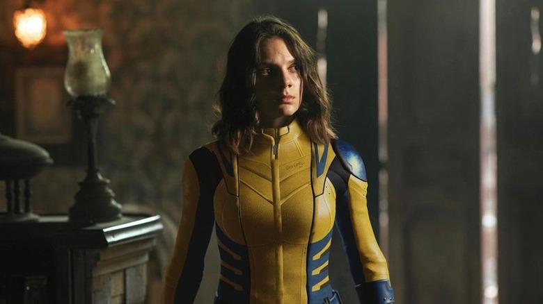 Laura in Wolverine costume