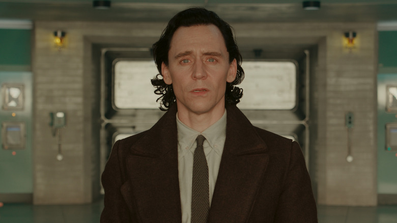 Loki wearing tie