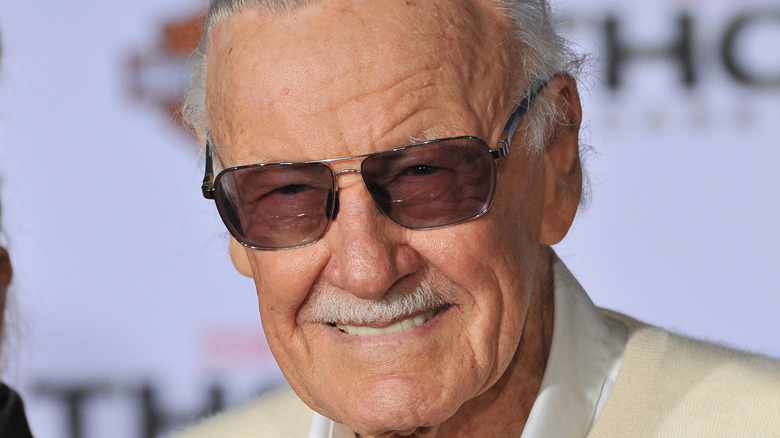 Stan Lee smiling