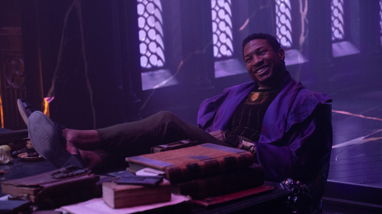 Jonathan Majors explaining how things are
