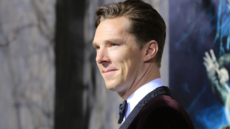 Benedict Cumberbatch smiling