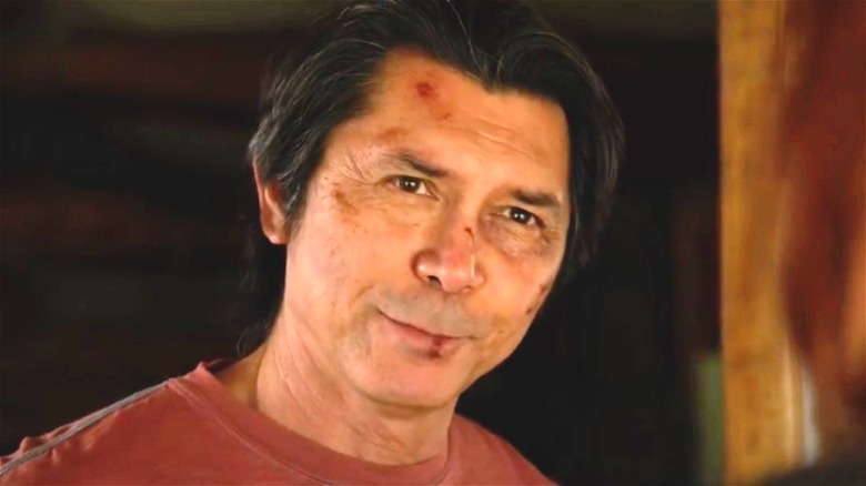 Lou Diamond Phillips Henry Standing Bear smiling