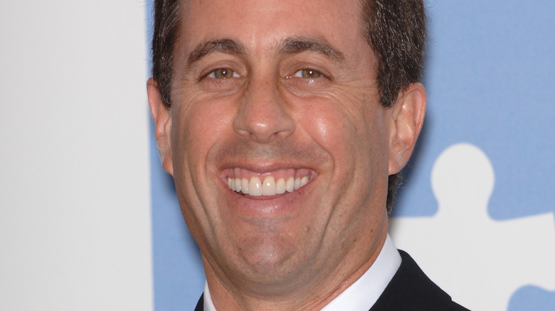 Jerry Seinfeld smiling