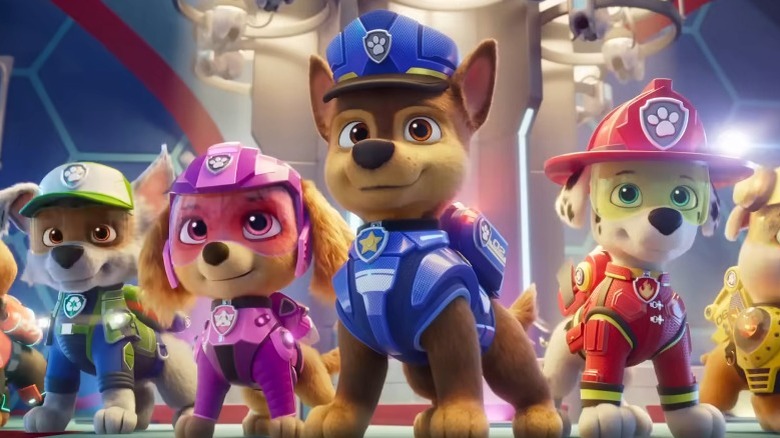 PAW Patrol posing