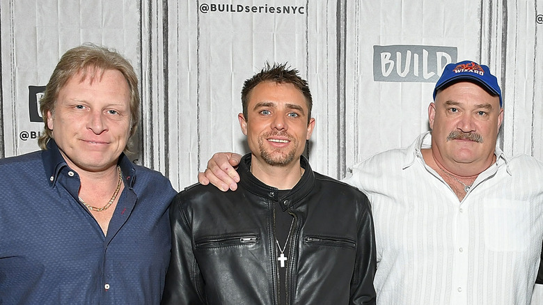 Sig Hansen, Jake Anderson and Keith Colburn posing 